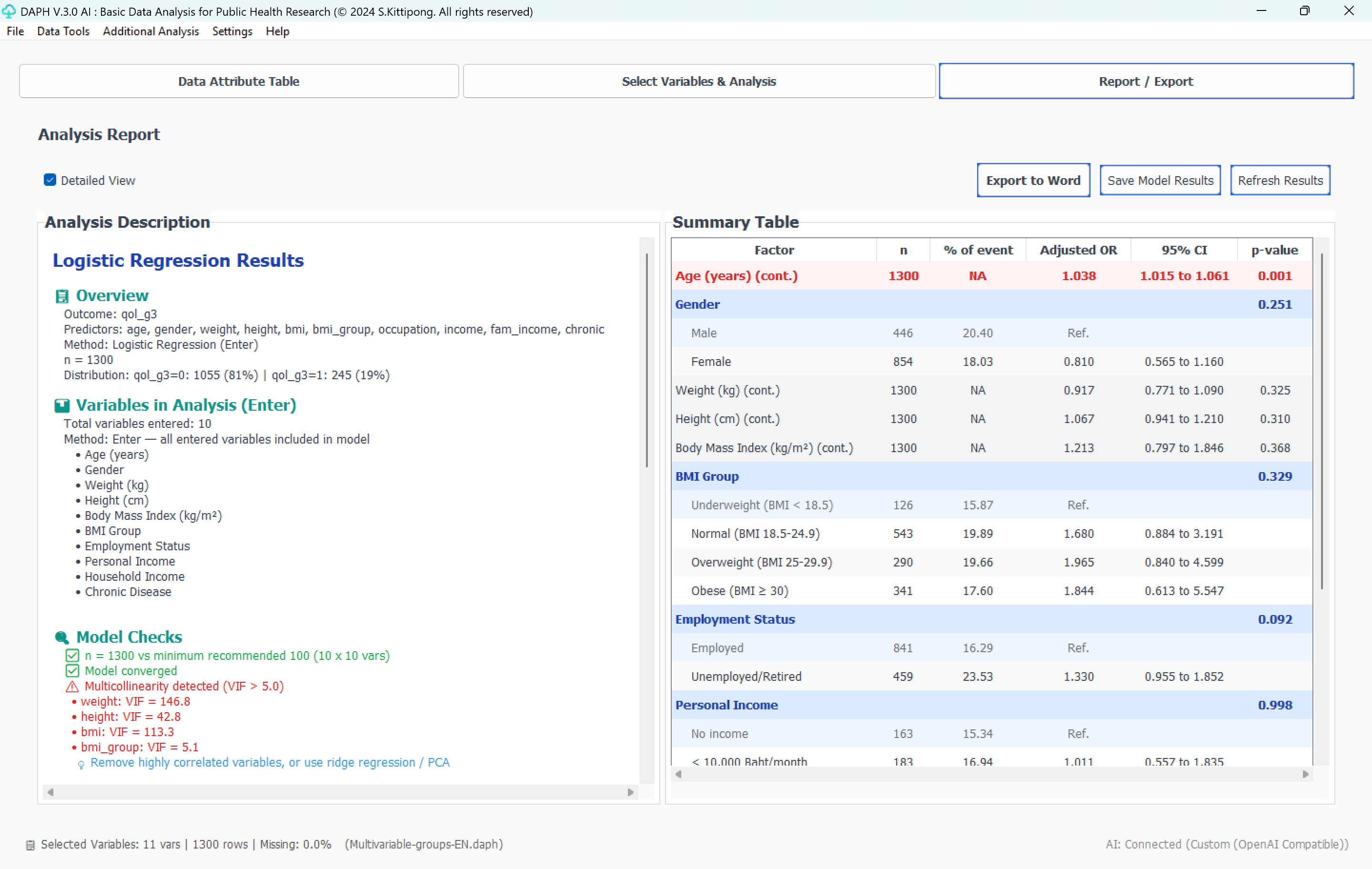 DAPH Desktop preview